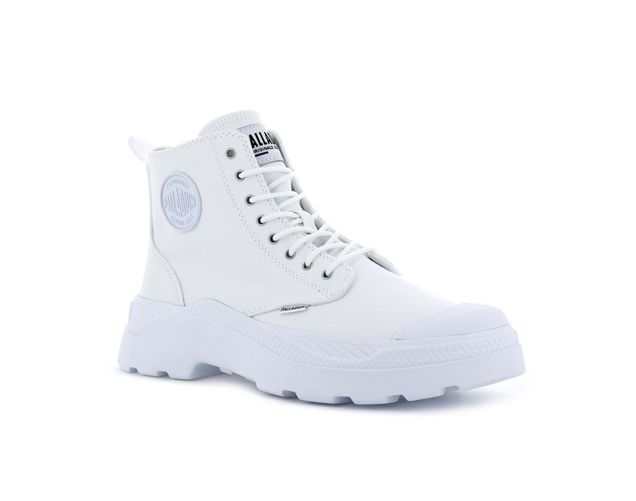 Palladium Pallakix Hi Tela Bianche | XLT2251LE