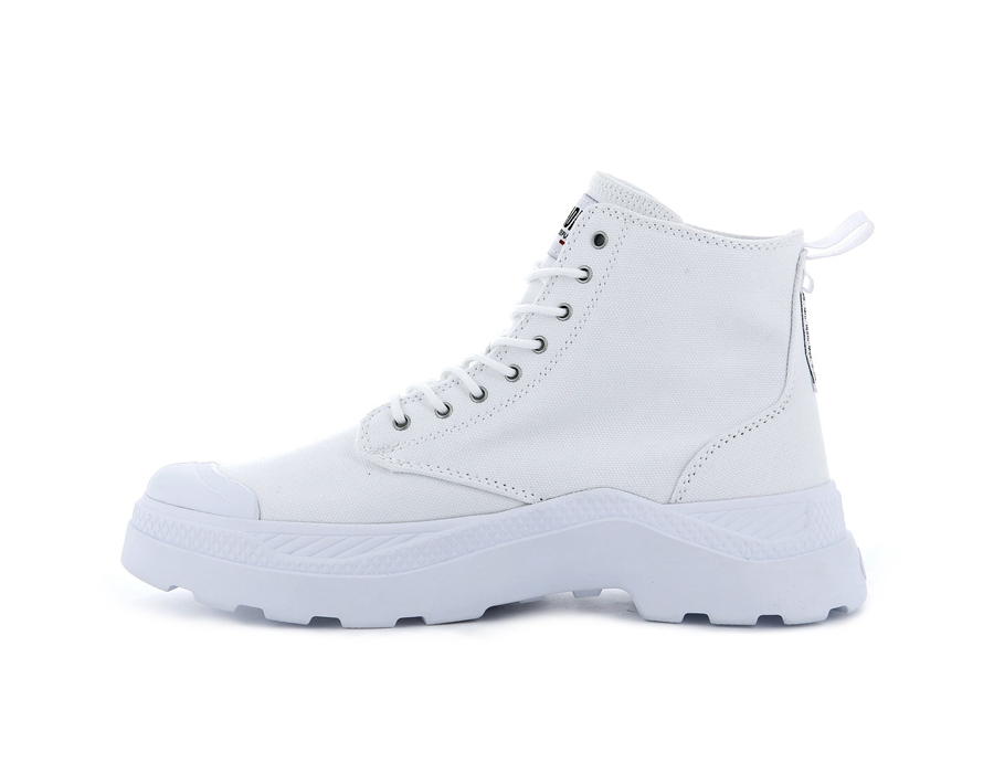 Palladium Pallakix Hi Tela Bianche | XLT2251LE