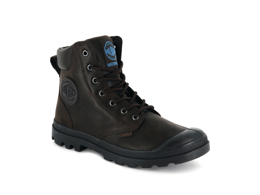 Palladium Pampa Cuff Wp Lux Cioccolato | ETI3555JU