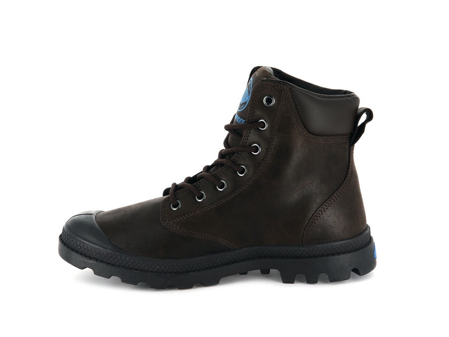 Palladium Pampa Cuff Wp Lux Cioccolato | ETI3555JU