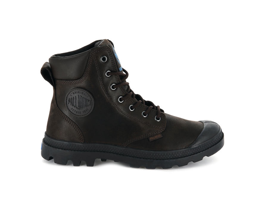 Palladium Pampa Cuff Wp Lux Cioccolato | ETI3555JU