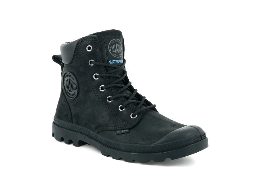 Palladium Pampa Cuff Wp Lux Nere | SAT6422NK