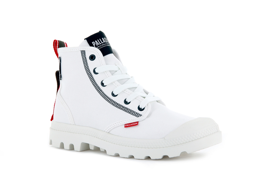 Palladium Pampa Dare 2 Survive Bianche | CBF5910ZM