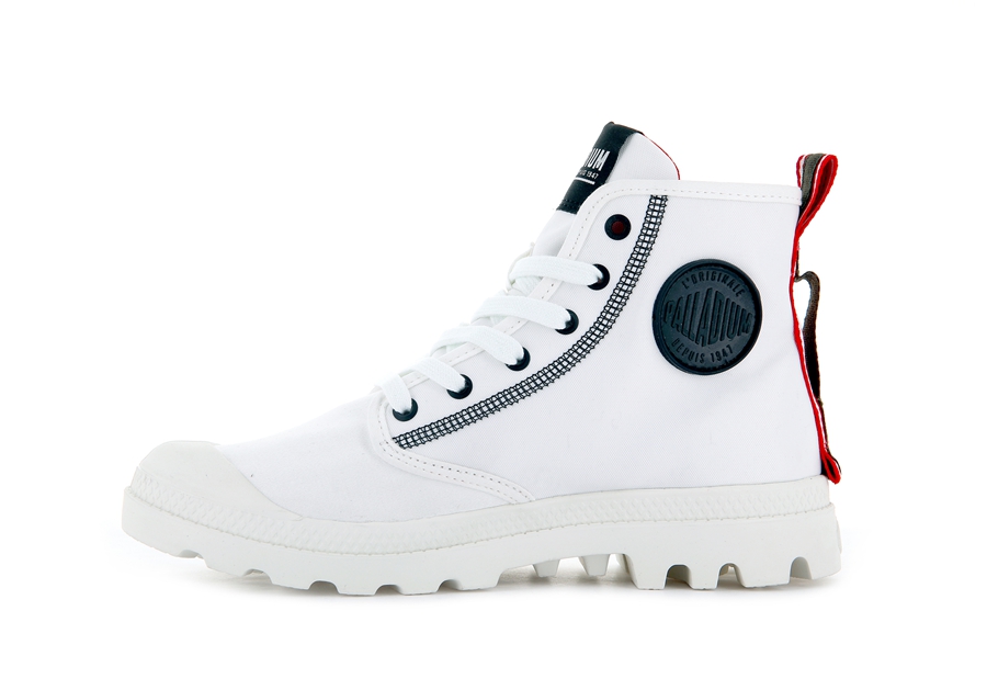 Palladium Pampa Dare 2 Survive Bianche | CBF5910ZM