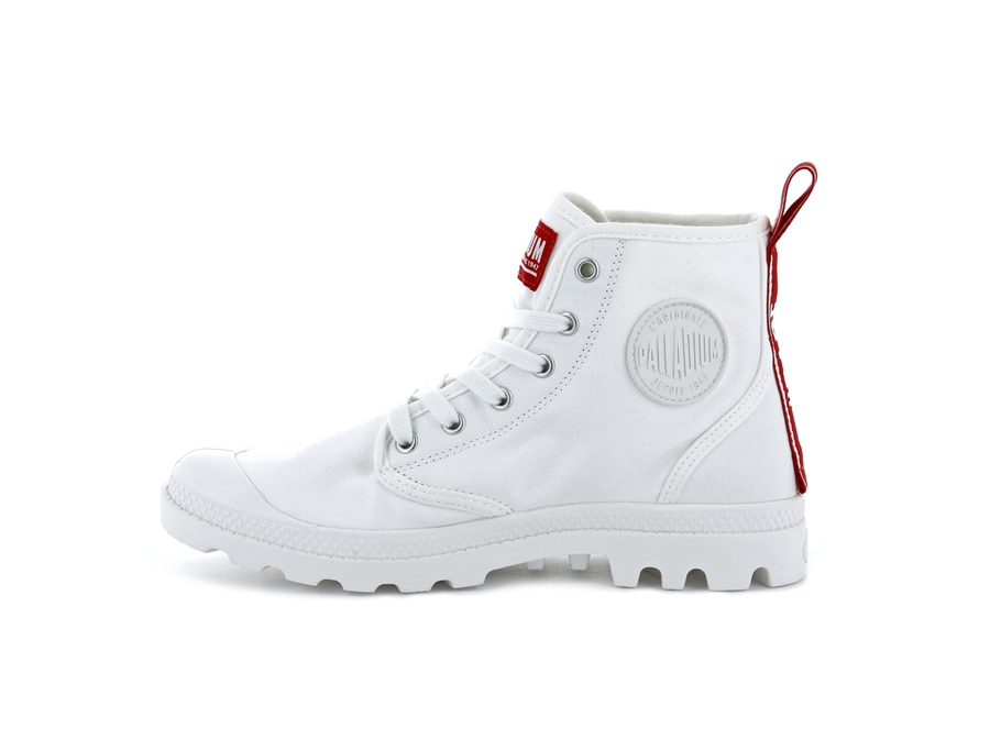 Palladium Pampa Hi Dare Bianche | TQF219UY