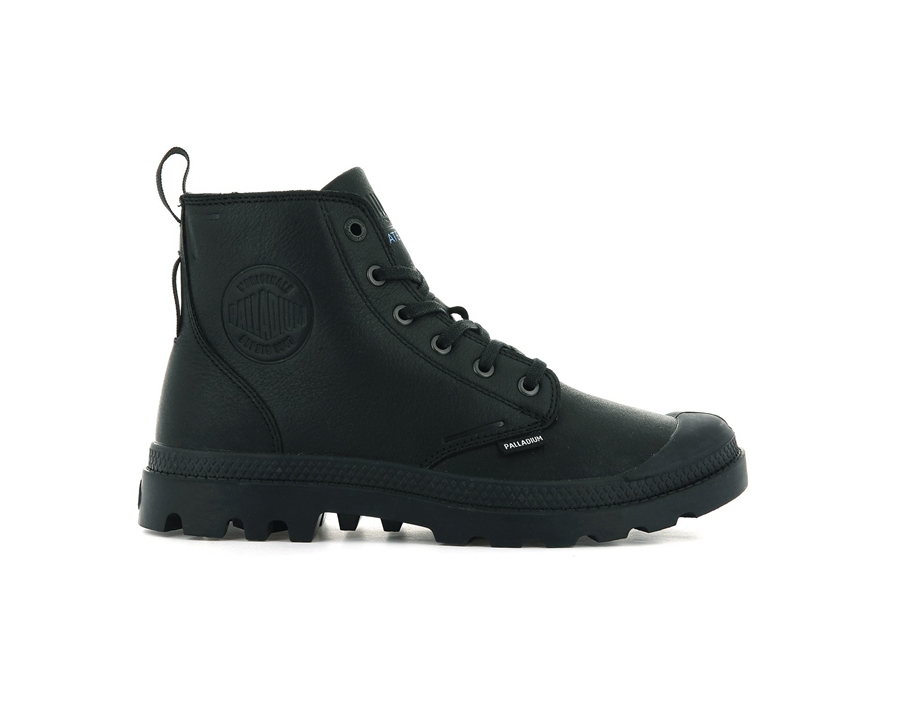 Palladium Pampa Hi Ess Pelle Wp+ Nere | EAX7263GL