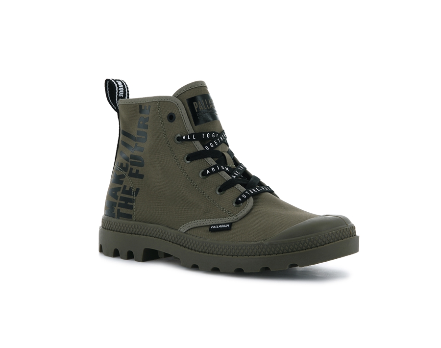 Palladium Pampa Hi Future Verdi | EBU2211NQ