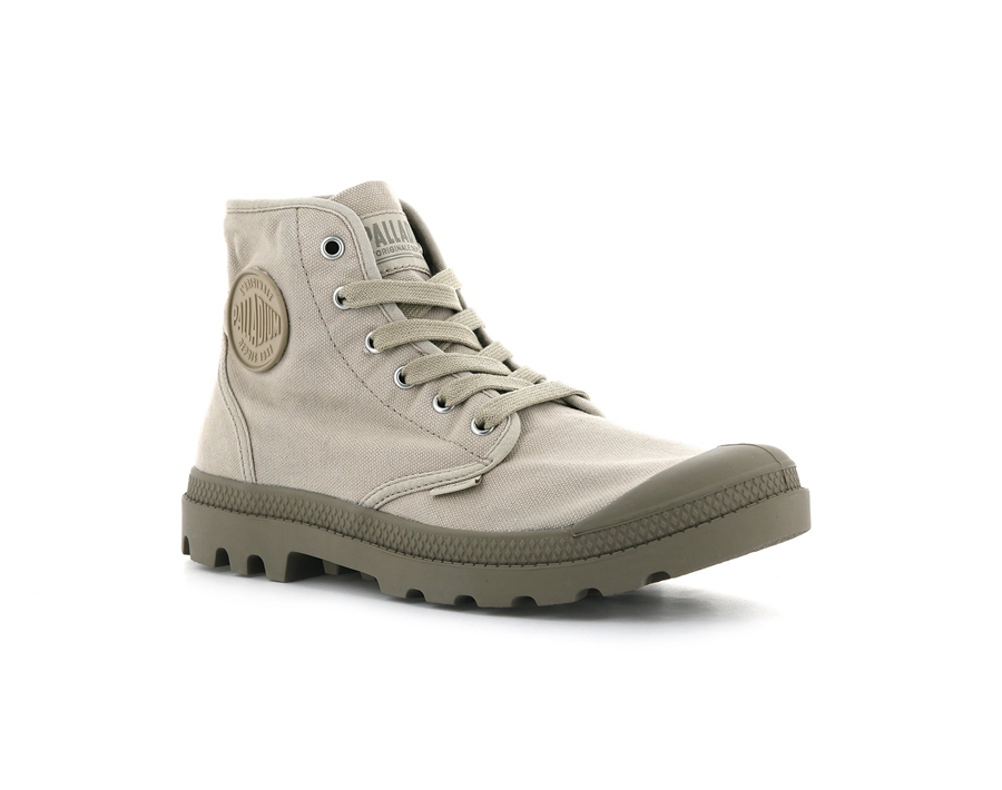 Palladium Pampa Hi Khaki Chiaro | QJO2515TD