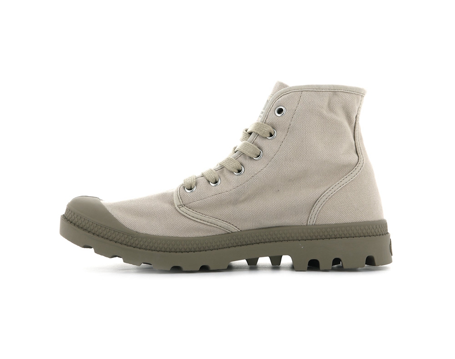 Palladium Pampa Hi Khaki Chiaro | QJO2515TD