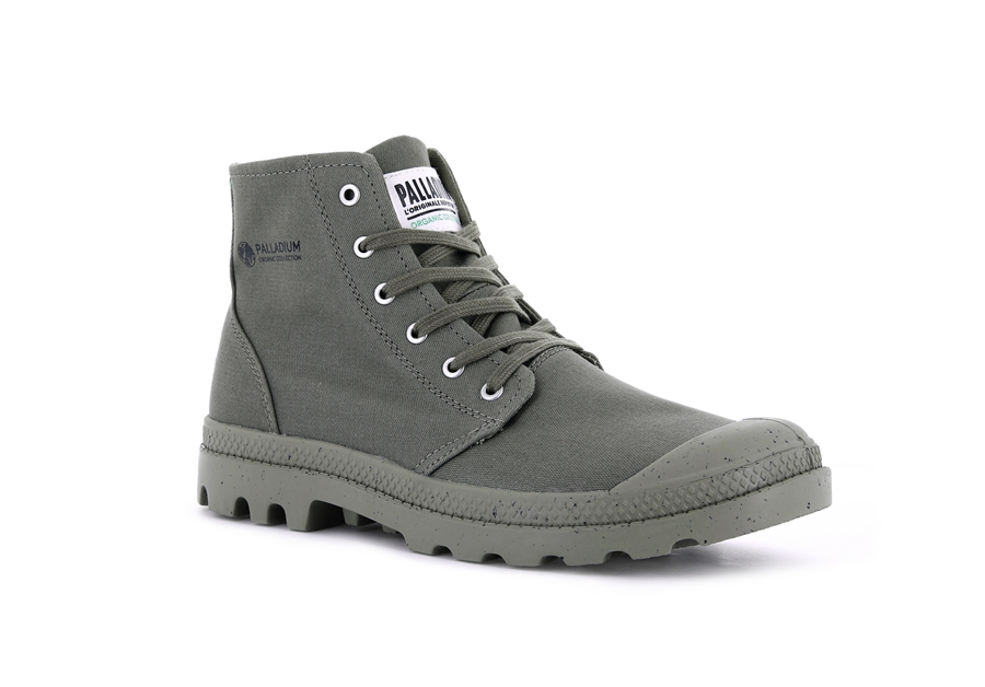 Palladium Pampa Hi Organic Ii Verdi | JCO1228DD