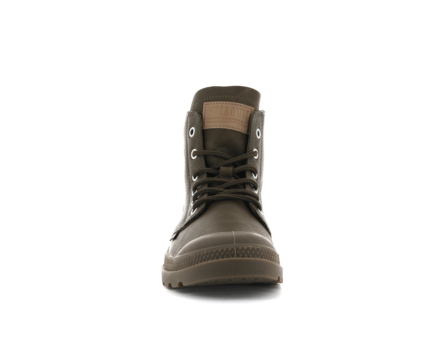 Palladium Pampa Hi Pelle Ul Cioccolato | BCJ6610PR