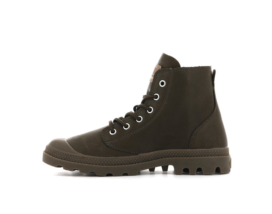 Palladium Pampa Hi Pelle Ul Cioccolato | BCJ6610PR