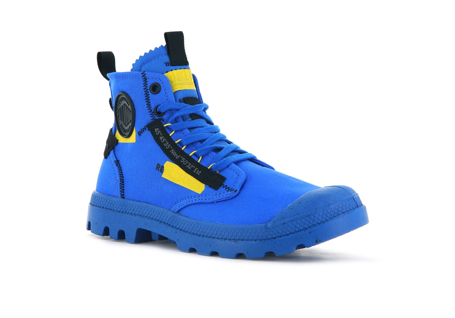 Palladium Pampa Hi Re-craft Blu | IHL6417AI