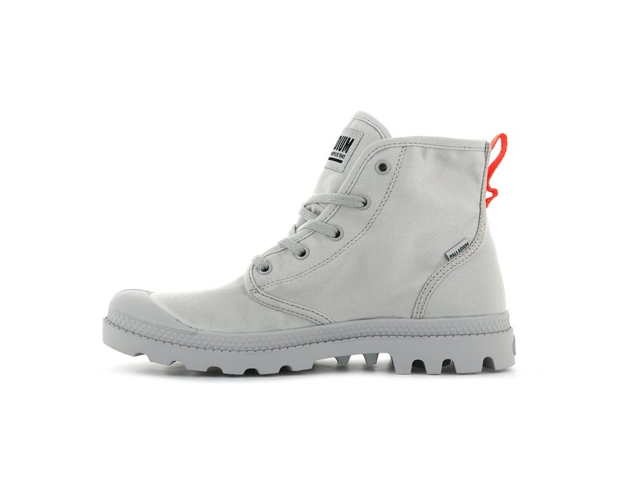 Palladium Pampa Hi Twill Grigie | IAE1010YD