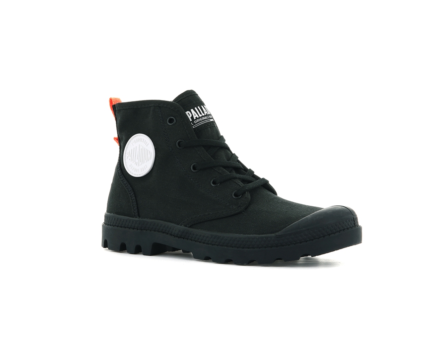 Palladium Pampa Hi Twill Nere | QNB4586DN