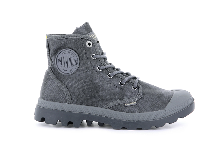 Palladium Pampa Hi Wax Grigie | PNR1644ZN