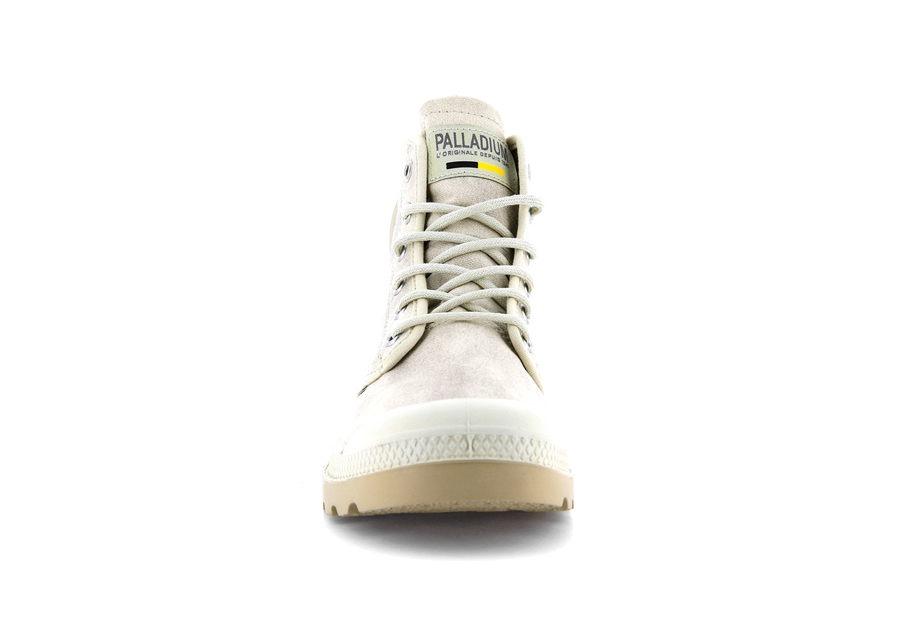 Palladium Pampa Hi Wax Khaki Chiaro | FFC8018QN