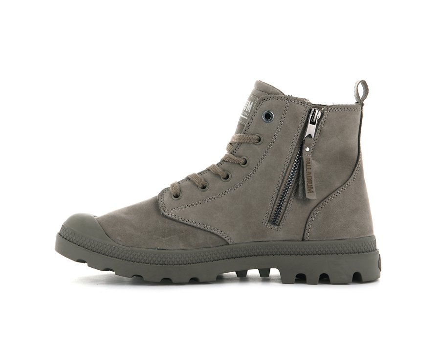 Palladium Pampa Hi Zip Nbk Verdi Chiaro | QUW7958ZN