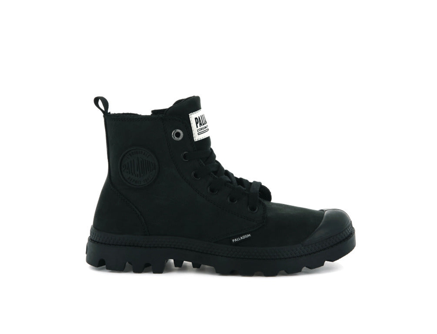 Palladium Pampa Hi Zip Nubuck Nere | IIG5371GE