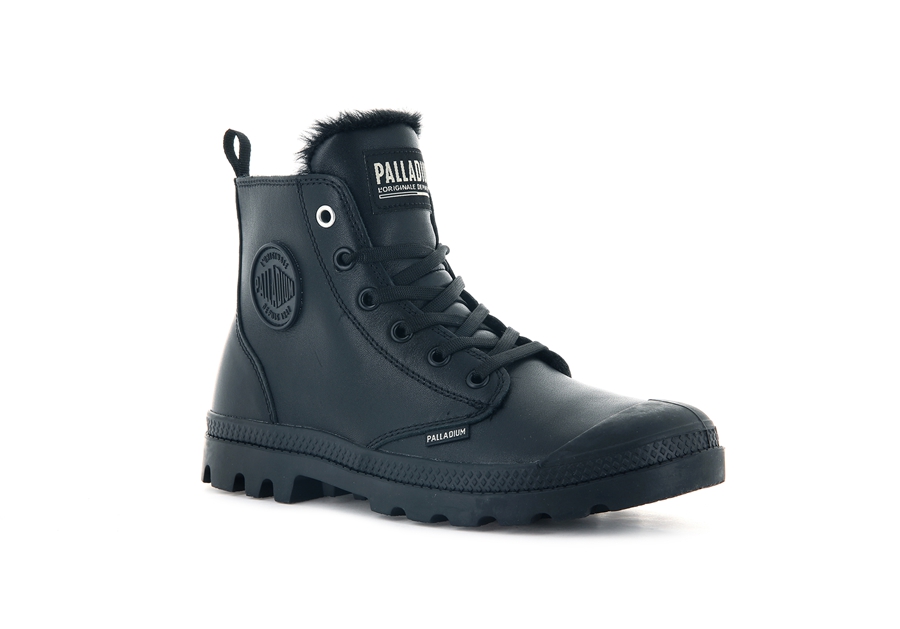 Palladium Pampa Hi Zip Pelle S Nere | GYA9036AE