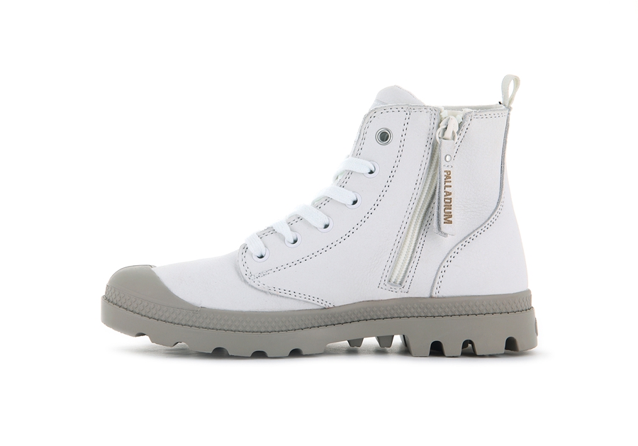 Palladium Pampa Hi Zip Sl Bianche | OXQ3484LN