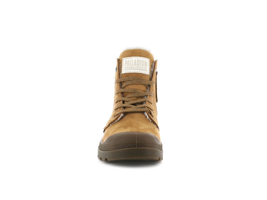 Palladium Pampa Hi Zip Wl Oro | ZQO5278QD