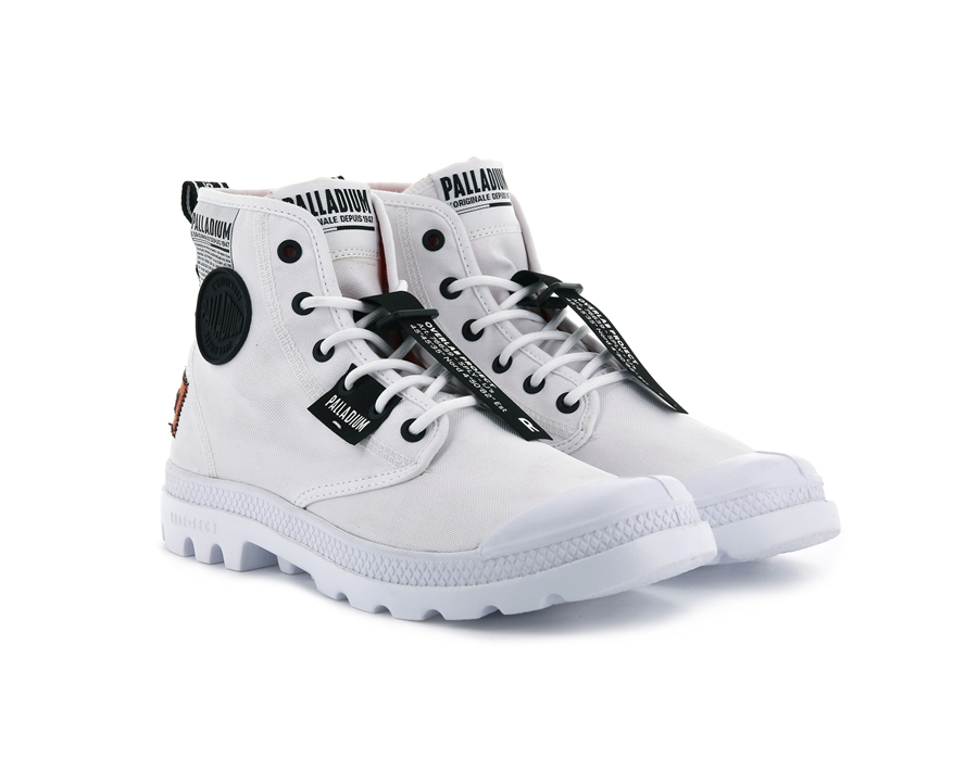 Palladium Pampa Lite Overlab Bianche | GJH2185OO