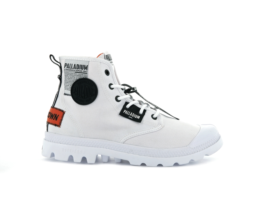 Palladium Pampa Lite Overlab Bianche | ITN4329XO