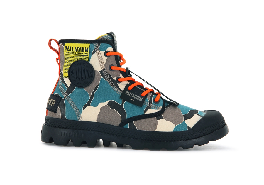 Palladium Pampa Lite Overlab Camo Camouflage | AVC7152EV