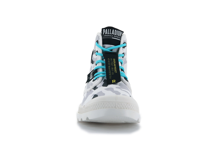 Palladium Pampa Lite Overlab Camo Grigie Camouflage | EFN6754ZW