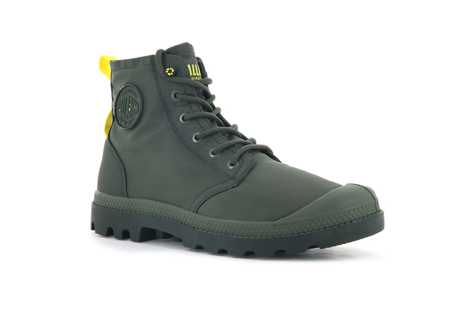 Palladium Pampa Recycle Impermeabili+ 2 Verde Oliva | BFZ6840SK