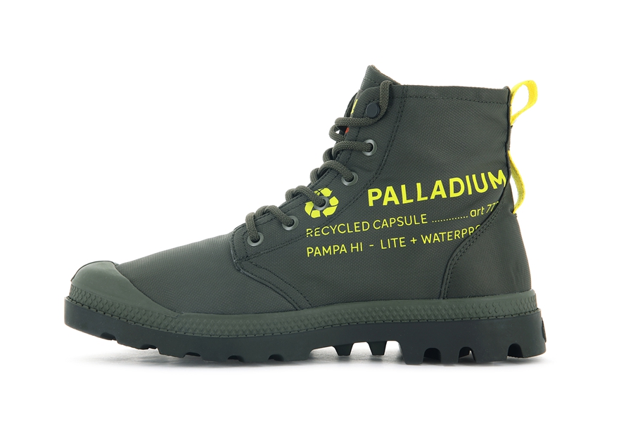 Palladium Pampa Recycle Impermeabili+ 2 Verde Oliva | BFZ6840SK