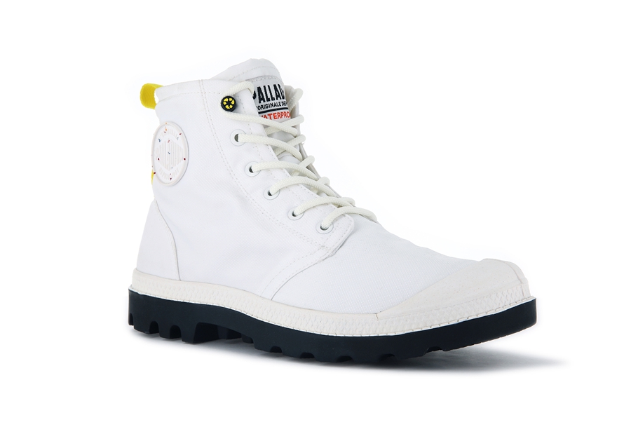 Palladium Pampa Recycle Impermeabili+ 2 Bianche | DQR9227VC