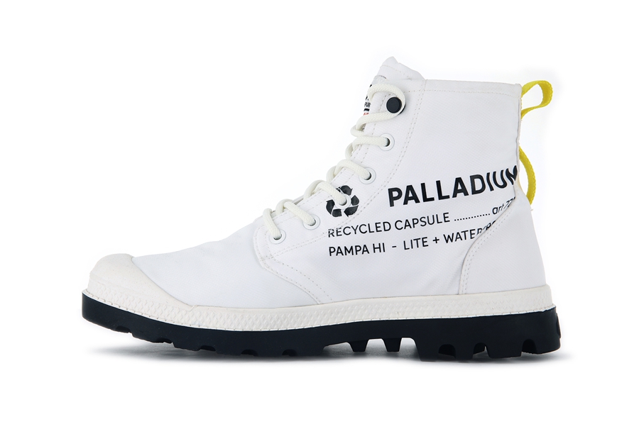 Palladium Pampa Recycle Impermeabili+ 2 Bianche | DQR9227VC