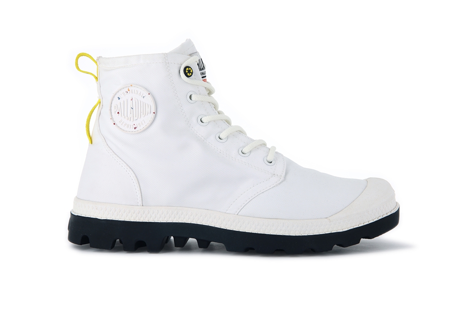 Palladium Pampa Recycle Impermeabili+ 2 Bianche | DQR9227VC