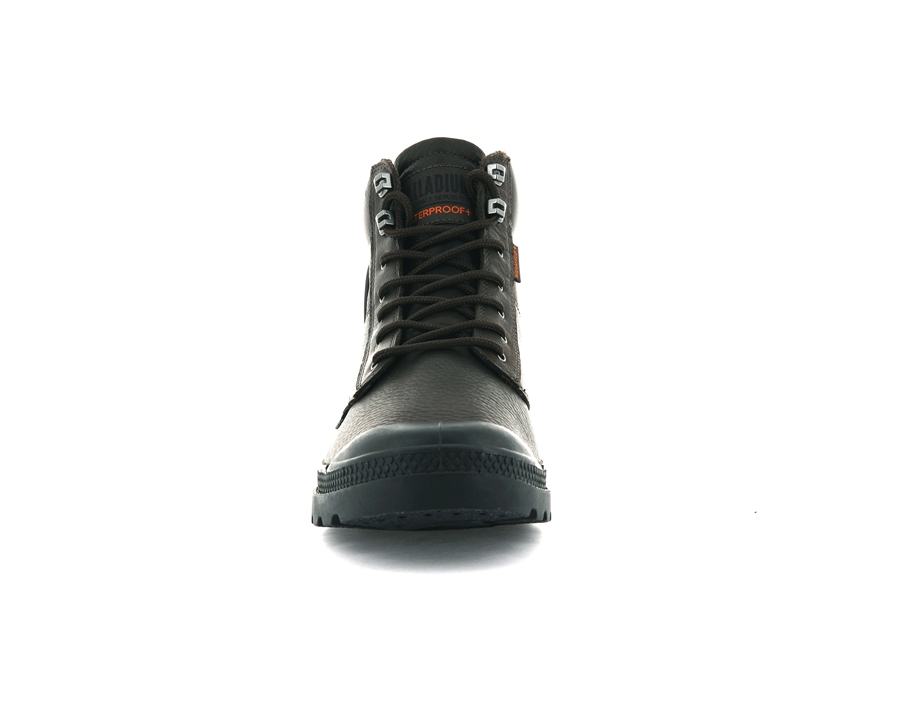 Palladium Pampa Shield Wp+ Lth Marroni Scuro | WEB4978PI