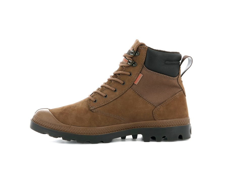 Palladium Pampa Shield Wp+ Lux Cioccolato | JEP5169VM