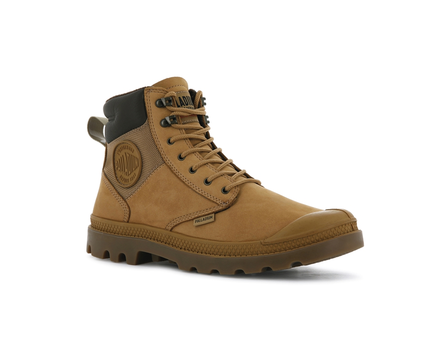 Palladium Pampa Shield Wp+ Lux Oro | AMT5574BX