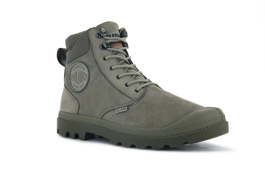 Palladium Pampa Shield Wp+ Lux Verdi Chiaro | OEP4842UI