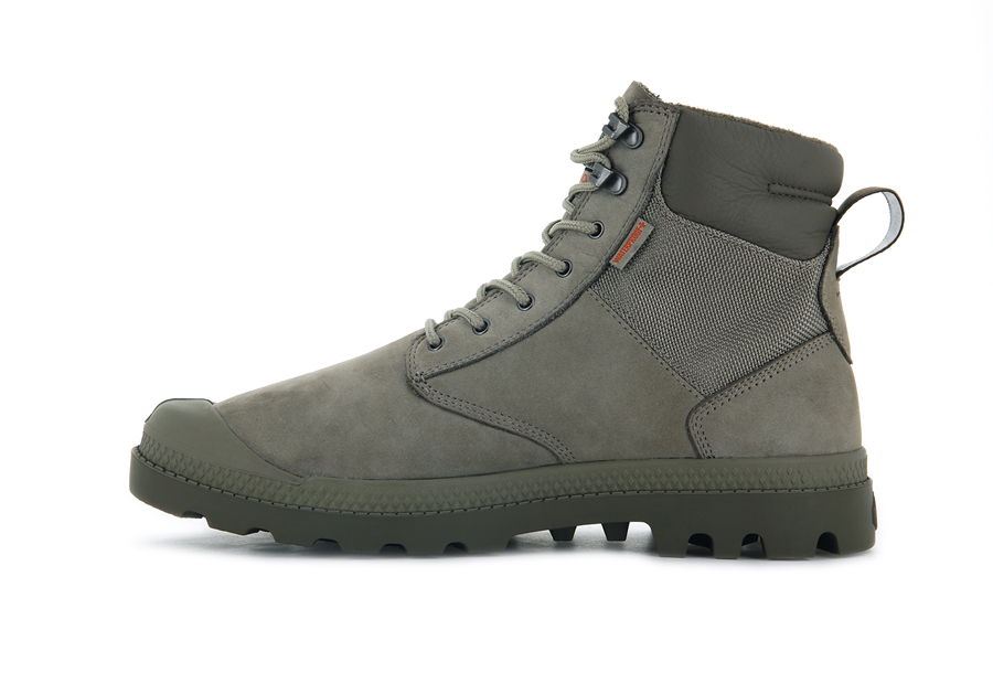 Palladium Pampa Shield Wp+ Lux Verdi Chiaro | OEP4842UI