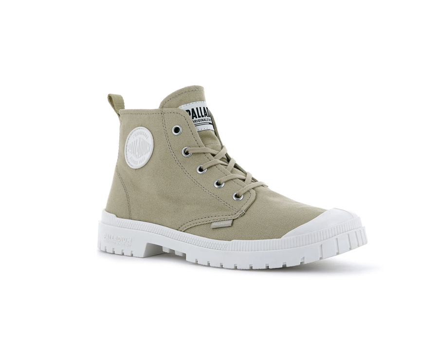 Palladium Pampa Sp20 Hi Tela Verdi | GXL10084TN