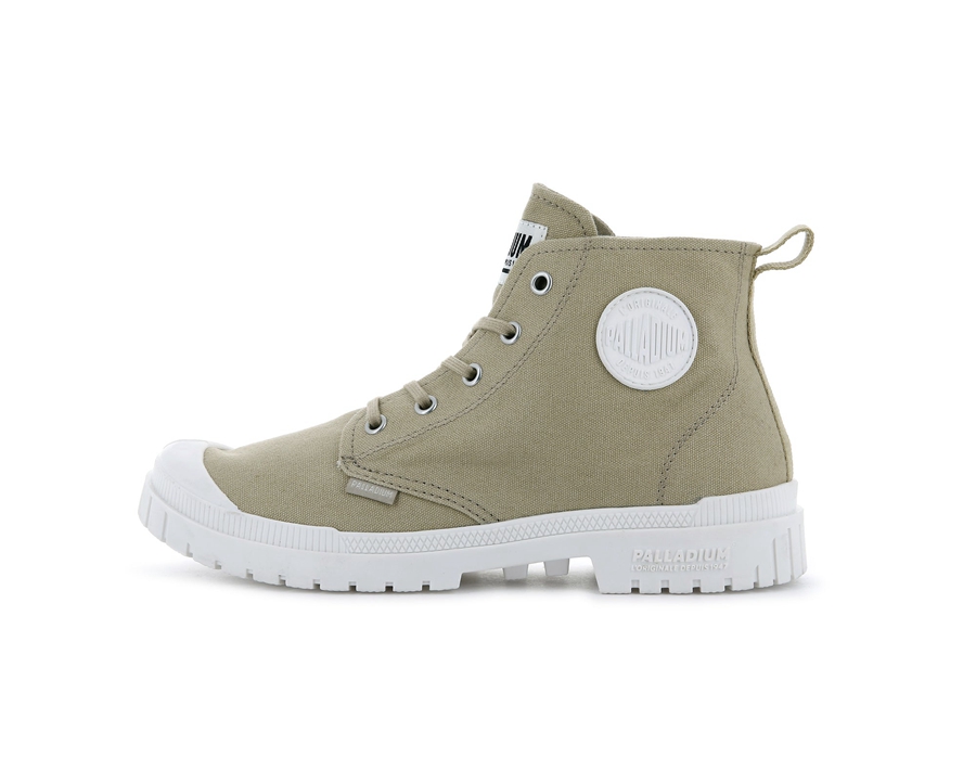 Palladium Pampa Sp20 Hi Tela Verdi | GXL10084TN