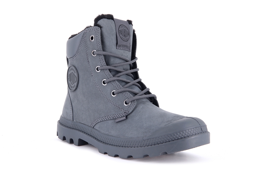 Palladium Pampa Sport Cuff Wps Grigie Scuro | HWZ6096WD