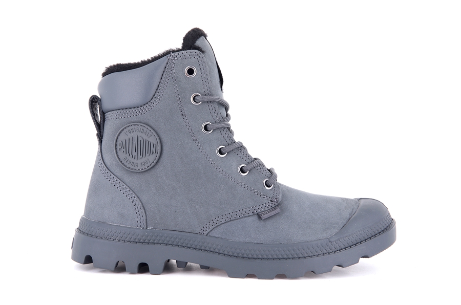 Palladium Pampa Sport Cuff Wps Grigie Scuro | HWZ6096WD