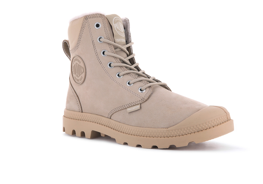 Palladium Pampa Sport Cuff Wps Khaki Chiaro | LHT9574OT