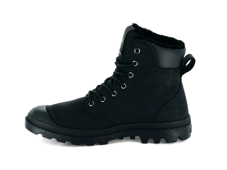 Palladium Pampa Sport Cuff Wps Nere | FPO10057WC