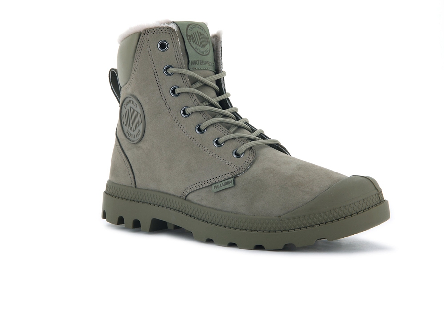 Palladium Pampa Sport Cuff Wps Verdi Chiaro | GMG969JJ