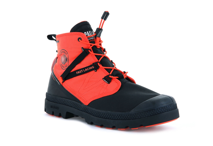 Palladium Pampa Travel Lite+ Impermeabili Arancioni Nere | NSJ2437SU