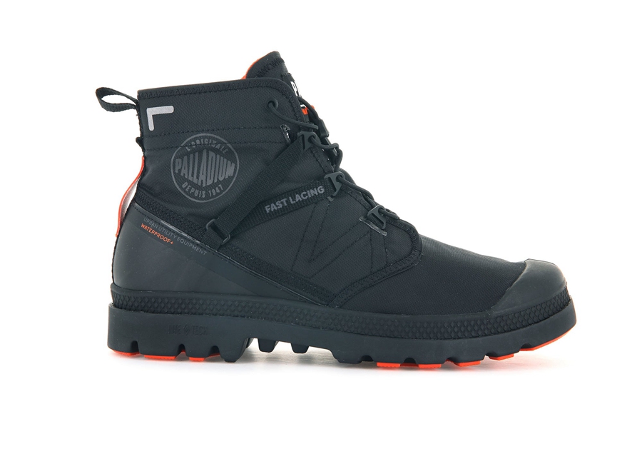 Palladium Pampa Travel Lite+ Impermeabili Nere | XOX6013NP