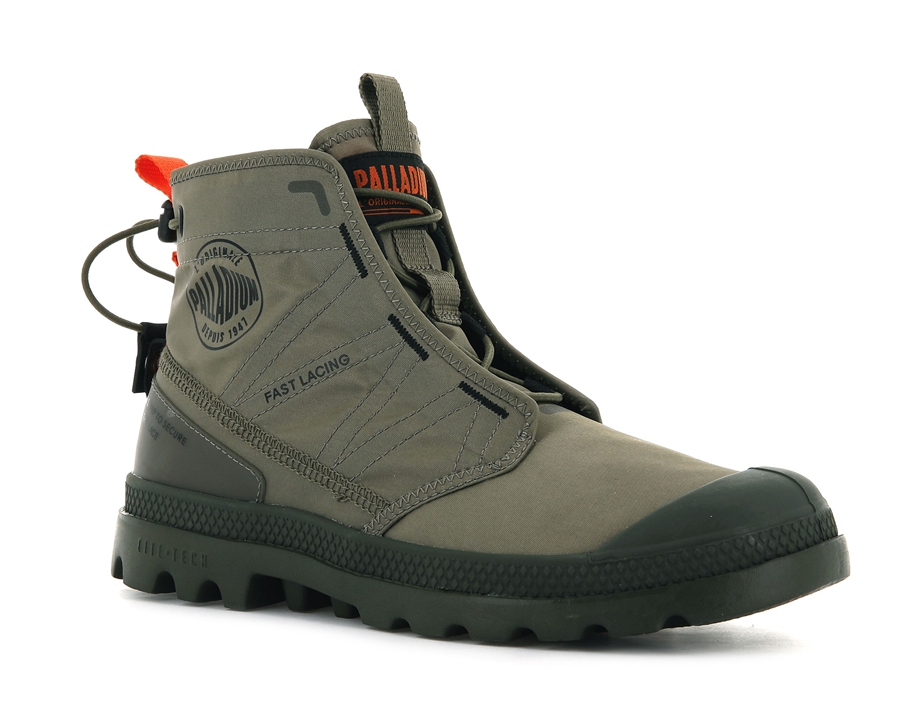 Palladium Pampa Travel Lite Verdi | TZP9343KT